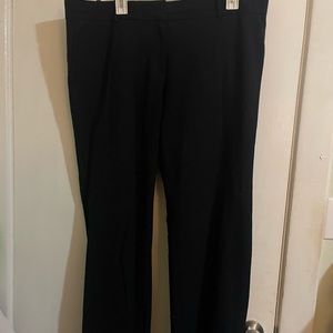 Ann Taylor navy blue pants size 14. Hook and button closure and 32”inseam.